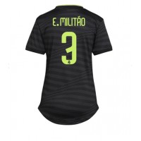 Real Madrid Eder Militao #3 Fotballklær Tredjedrakt Dame 2022-23 Kortermet